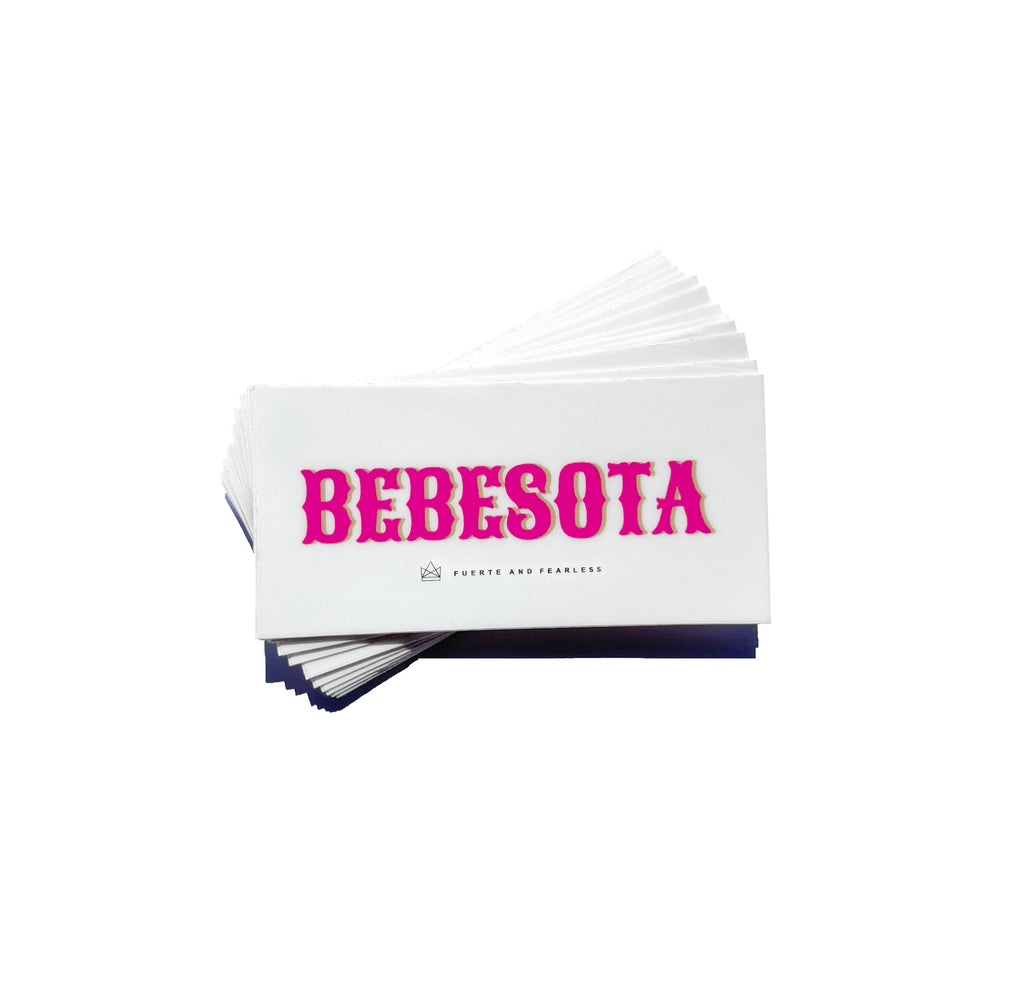 'Bebesota' Rectangular Vinyl Sticker